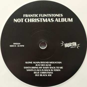 LP Frantic Flintstones: Not Christmas Album CLR
