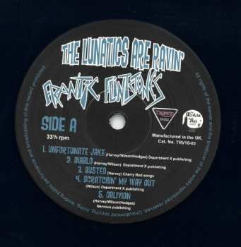 EP Frantic Flintstones: The Lunatics Are Ravin' LTD | CLR