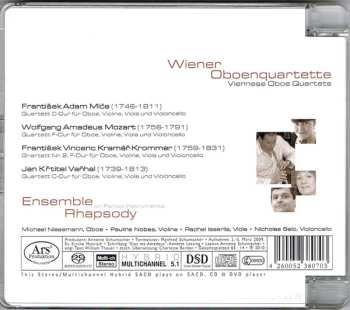 SACD Wolfgang Amadeus Mozart: Wiener Oboenquartette (Viennese Oboe Quartets)