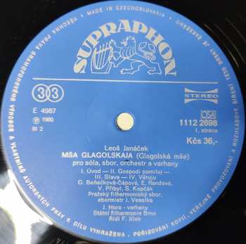 LP Leoš Janáček: Mša Glagolskaja