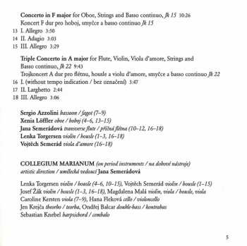 CD Collegium Marianum: Concertos