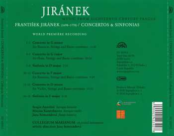 CD Collegium Marianum: Concertos & Sinfonias
