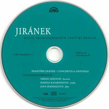 CD Collegium Marianum: Concertos & Sinfonias
