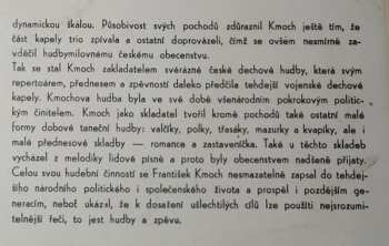 LP František Kmoch: Muziky, Muziky - Slavné Pochody Františka Kmocha