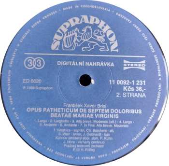 LP Prague Chamber Orchestra: Missa Integra / Opus Patheticum
