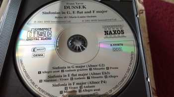 CD František Xaver Dušek: Three Sinfonias