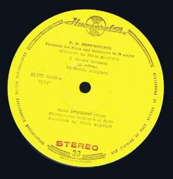 LP Franz Anton Hoffmeister: Flötenkonzert D-Dur • Partita In F