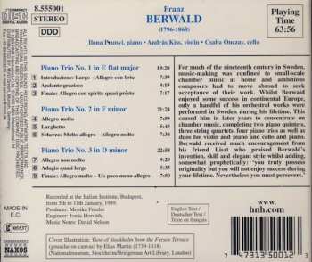CD Franz Berwald: Piano Trios Nos. 1-3