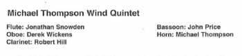 CD Franz Danzi: Wind Quintets, Op. 67, Nos. 1-3