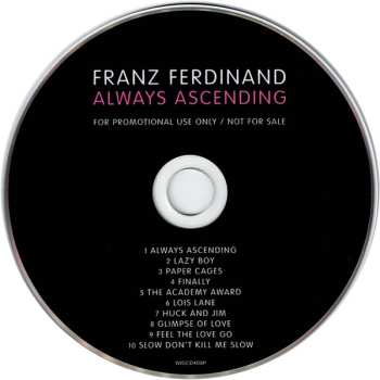 CD Franz Ferdinand: Always Ascending