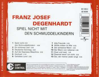 CD Franz Josef Degenhardt: Spiel Nicht Mit Den Schmuddelkindern