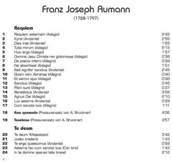 CD Ars Antiqua Austria: Requiem