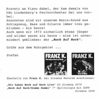 CD Franz K.: Rock In Deutsch