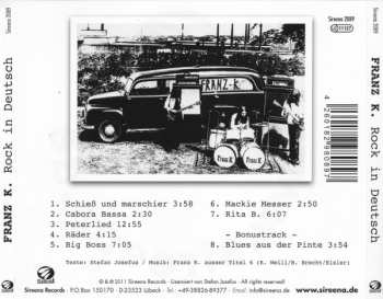 CD Franz K.: Rock In Deutsch