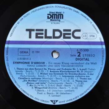 LP Franz Lambert Und Sein Traumorchester: Symphonie D'Amour