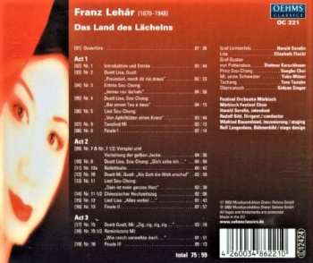 CD Franz Lehár: Das Land Des Lächelns
