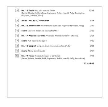 2CD Franz Lehár: Die Juxheirat