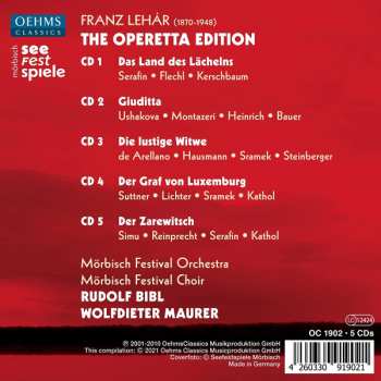 5CD Franz Lehár: The Operetta Edition