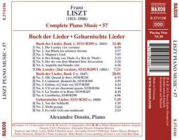 CD Franz Liszt: Complete Piano Music • 57