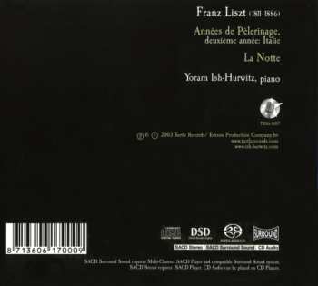 SACD Franz Liszt: Années de Pèlerinage, Deuxième Année: Italie