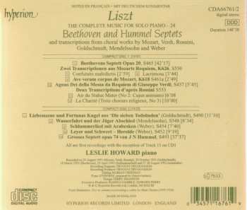 2CD Ludwig van Beethoven: Beethoven & Hummel Septets And Transcriptions Of Choral Works