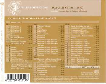 5CD/Doos Franz Liszt: Jubilee Edition 2011 - Complete Works For Organ