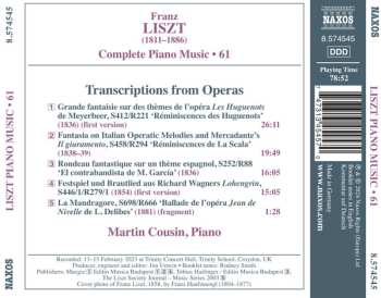 CD Franz Liszt: Liszt Piano Music • 61