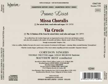 CD Franz Liszt: Missa Choralis • Via Crucis