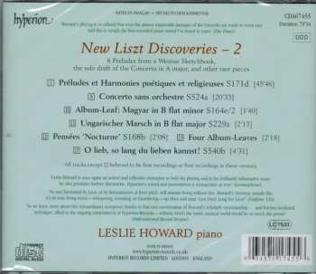 CD Franz Liszt: New Discoveries – 2