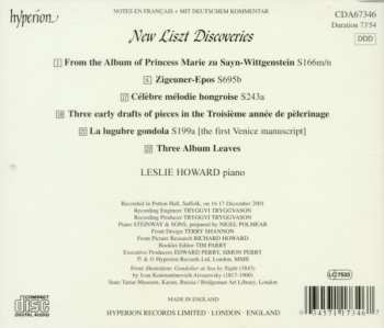 CD Franz Liszt: New Liszt Discoveries