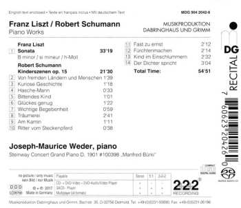 SACD Robert Schumann: Sonata B Minor; Kinderszenen Op. 15