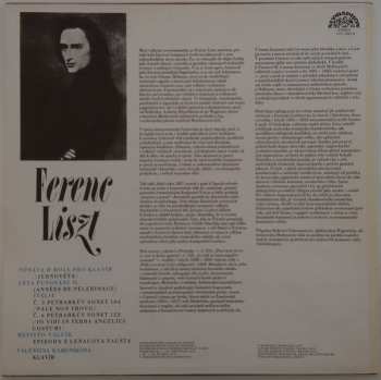 LP Franz Liszt: Sonáta H Moll / Mefisto - Valčík