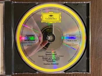 CD Franz Liszt: Sonate H-moll = In B Minor • Nuages Gris • La Notte • La Lugubre Gondola II • Funérailles