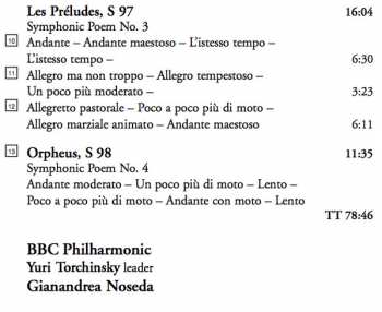 CD Franz Liszt: Symphonic Poems Vol. 1