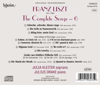 CD Franz Liszt: The Complete Songs, Volume 6