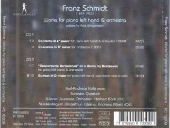 2CD Franz Schmidt: Works For Piano Left Hand & Orchestra