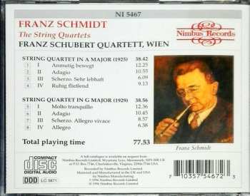 CD Franz Schmidt: The String Quartets