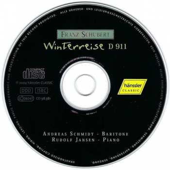 CD Franz Schubert: Winterreise