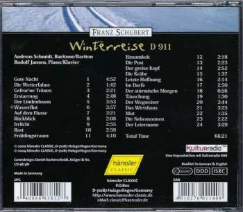 CD Franz Schubert: Winterreise