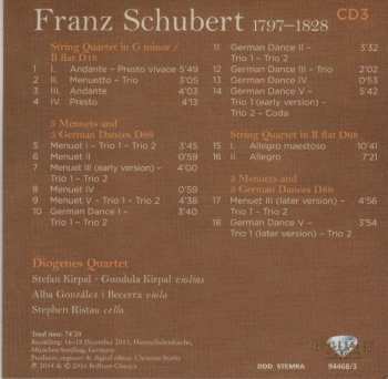7CD/Doos Franz Schubert: Complete String Quartets