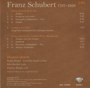 7CD/Doos Franz Schubert: Complete String Quartets