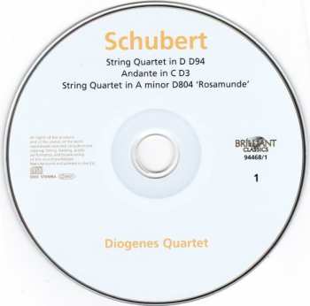 7CD/Doos Franz Schubert: Complete String Quartets
