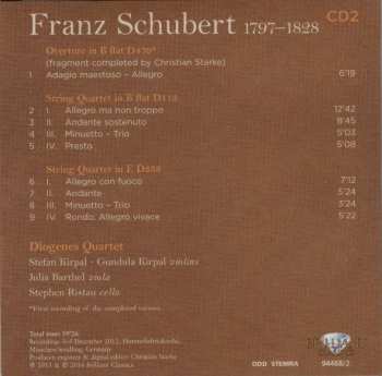 7CD/Doos Franz Schubert: Complete String Quartets