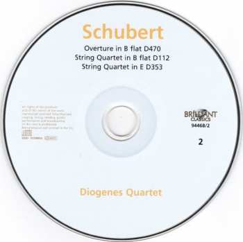 7CD/Doos Franz Schubert: Complete String Quartets