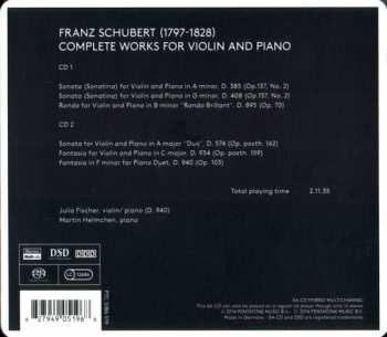 2SACD Franz Schubert: Complete Works For Violin And Piano