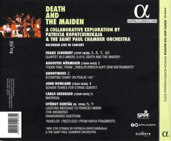 CD Franz Schubert: Death And The Maiden 