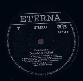 LP Franz Schubert: Die Schöne Müllerin