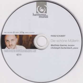 CD Franz Schubert: Die Schöne Müllerin