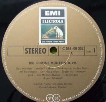 2LP Franz Schubert: Die Schöne Müllerin D 795