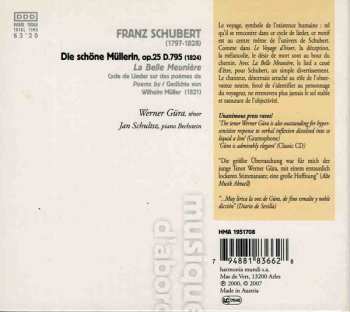 CD Franz Schubert: Die Schöne Müllerin = La Belle Meunière 